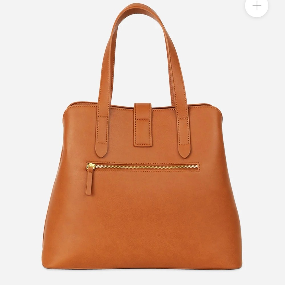 NWT - THE SATCHEL BAG - BROWN